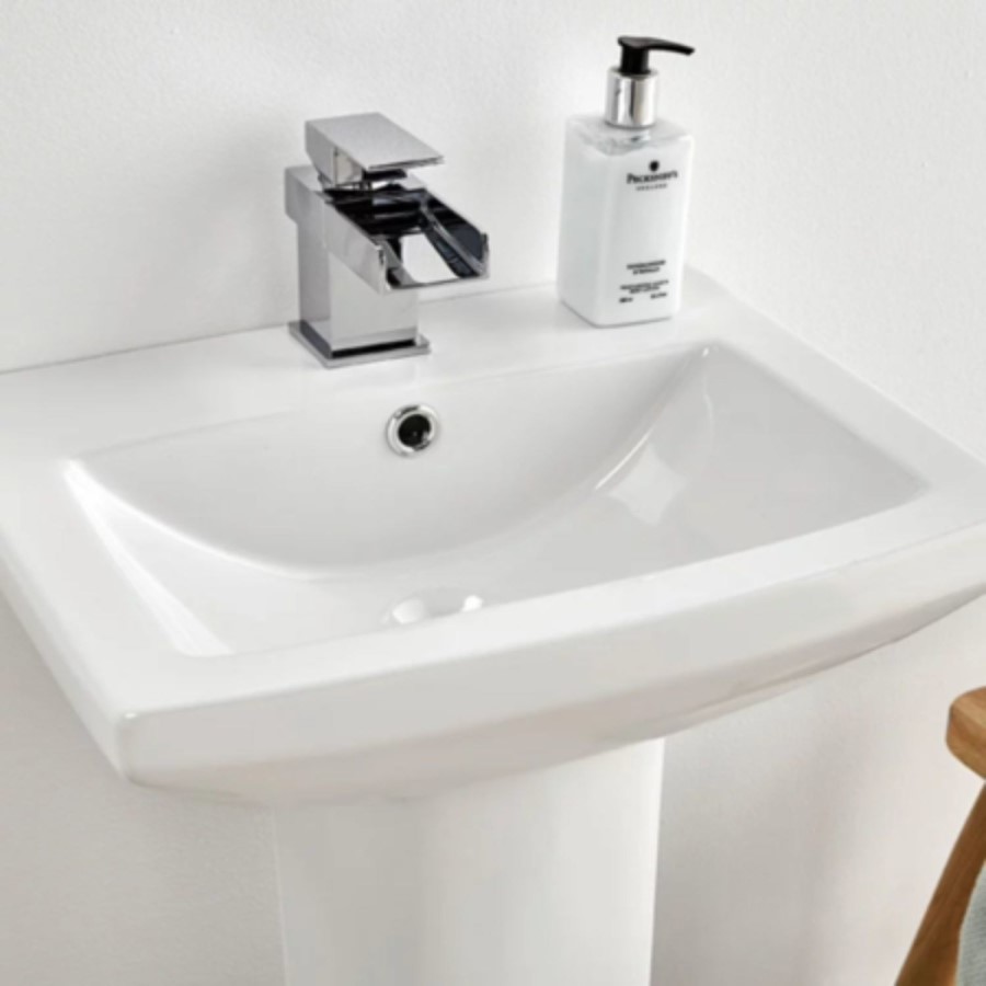 Tabor 460mm Basin and Full Pedestal