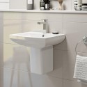 BUN/BeBa_7106A-B/71290 Semi Pedestal and Basin 460mm -  Tabor