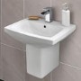 GRADE A2 - Tabor 460mm Basin and Semi Pedestal