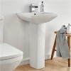 Tabor Full Pedestal Freestanding Bathroom Suite