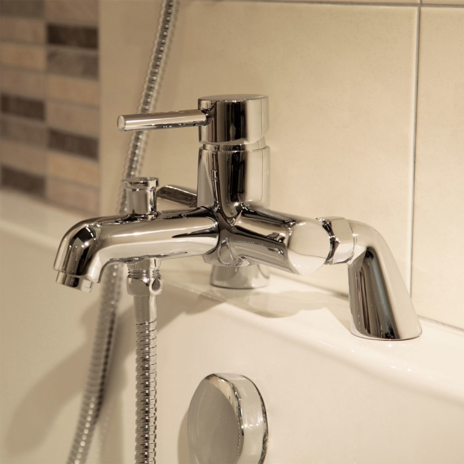 Focus Deck Mounted Bath Shower Mixer Better Bathrooms