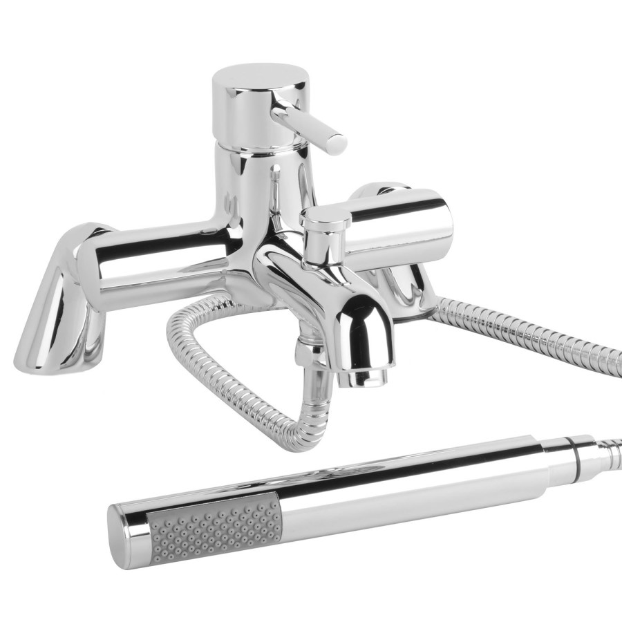 Focus Deck Mounted Bath Shower Mixer