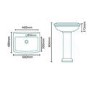 Line Basin and Pedestal
