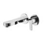 Chrome basin tap and wall mounted bath filler tap pack - Como