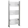 Eco Heat 1000 x 500mm Curved Chrome Heated Towel Rail