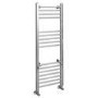 Eco Heat 1200 x 400mm Straight Chrome Heated Towel Rail