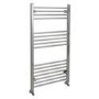 Eco Heat 1200 x 600mm Straight Chrome Heated Towel Rail 
