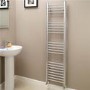Eco Heat 1600 x 400mm Straight Chrome Heated Towel Rail