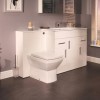 Toilet &amp; Basin Combination Unit with Tabor Toilet - Drawer &amp; Cupboard -Aspen Range