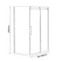 1000 x 800mm Sliding Shower Enclosure 8mm Glass - Aquafloe Elite II