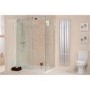 1200 x 900 Aquafloe Elite 8mm Sliding Shower Enclosure Standard Glass