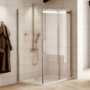 1200 x 900mm Sliding Shower Enclosure - Aquafloe Elite II