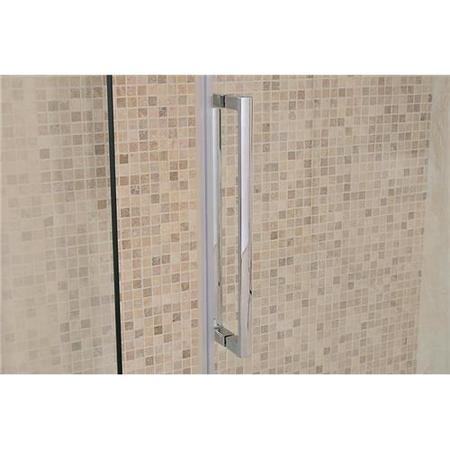 Sliding Shower Enclosure 1400 x 900mm  - 8mm Glass - Aquafloe Elite Range
