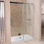 8mm 1400 Sliding Door with Silhouette Tray - Aquafloe Elite II Range