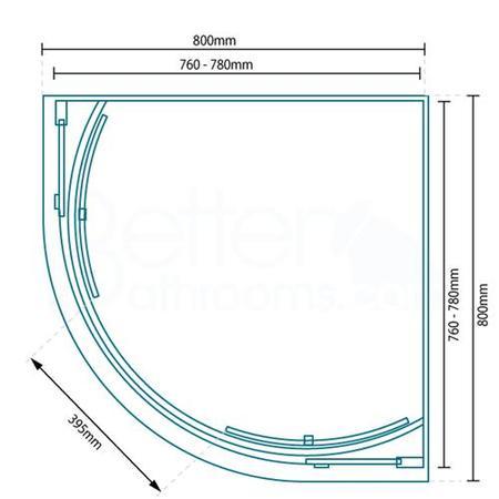 800 AquaFloe Elite ll 8mm Quadrant
