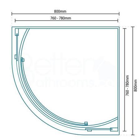 800 AquaFloe Elite ll 8mm Quadrant