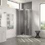 1000mm Quadrant Shower Enclosure 8mm Glass - AquaFloe Elite ll