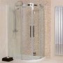 1200 x 800 Aquafloe Elite ll 8mm Left Hand Offset Quadrant Enclosure