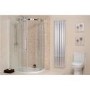1200 x 800 Aquafloe Elite ll 8mm Left Hand Offset Quadrant Enclosure