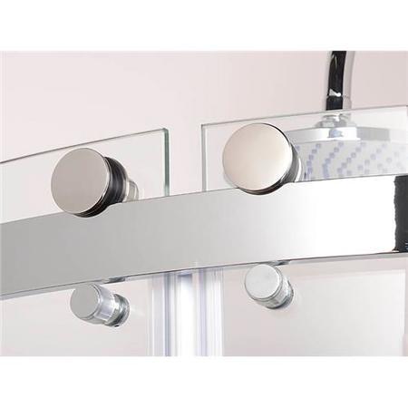1200 x 800 Aquafloe Elite ll 8mm Left Hand Offset Quadrant Enclosure