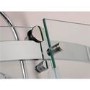1200 x 800 Aquafloe Elite ll 8mm Left Hand Offset Quadrant Enclosure