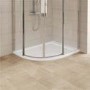 1200 x 800 Offset Quadrant Shower Enclosures - 8mm Glass - Aquafloe Elite II