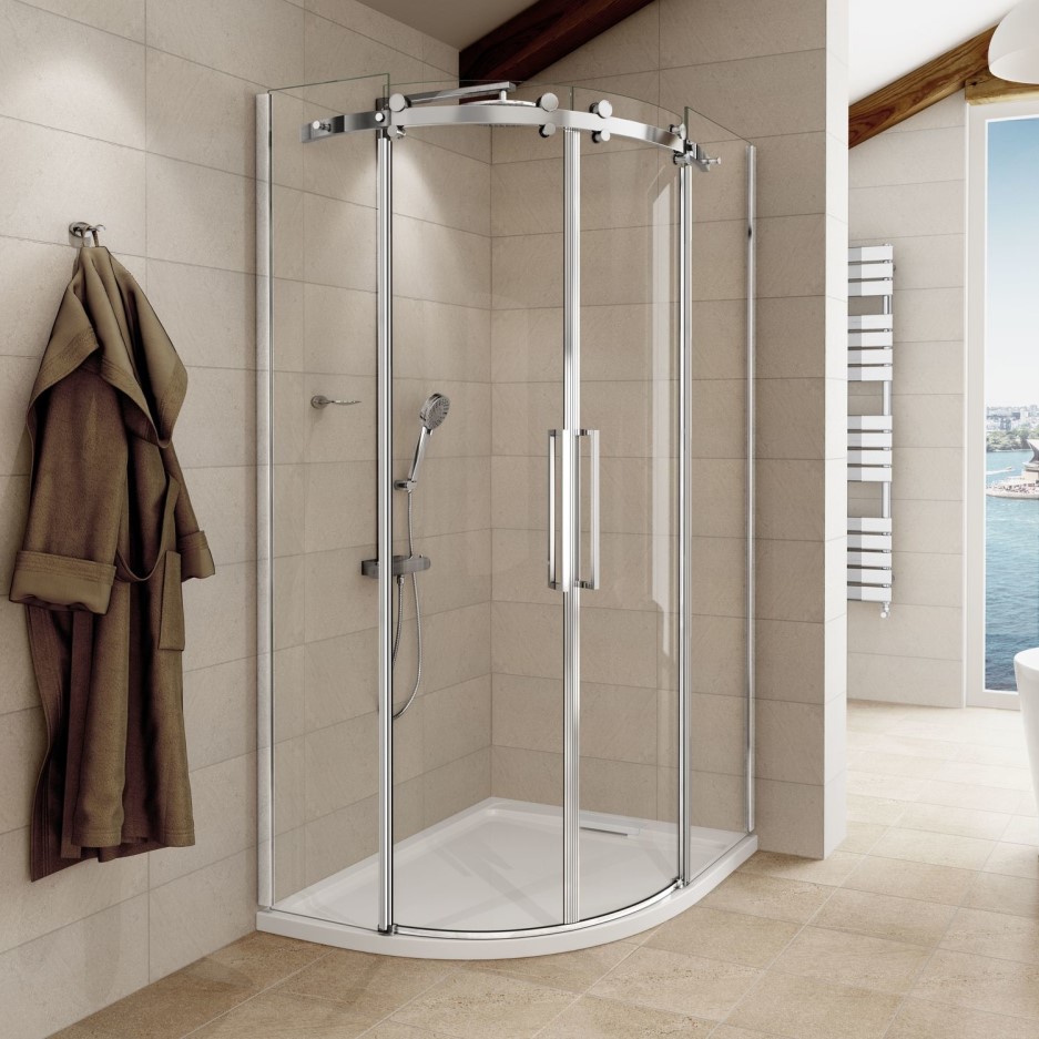 Offset Quadrant Shower Enclosure Right Hand 1200mm 8mm Glass