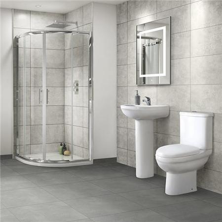 Micro Juno 800 x 800 Shower Enclosure and Tray Suite
