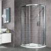 Quadrant Shower Enclosure with Shower Tray 900mm  - 6mm Glass 