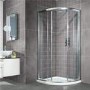 900mm Quadrant Shower Enclosure and Shower Tray