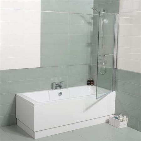 Tabor 1400 x 700 Shower Bath-Left hand bath
