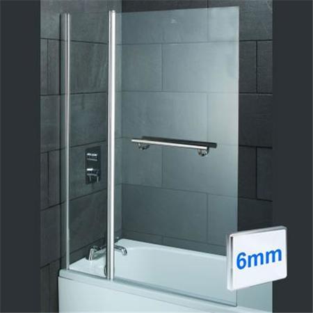 Turin 1800 x 1100 Double Ended Airspa Bath-Double Bath Screen