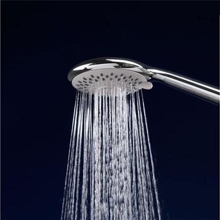 Space Slide Shower Rail Kit with S9 Triple Valve, Rotondo Head & Wall Arm 
