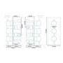 Space Slide Shower Rail Kit with S9 Triple Valve, Rotondo Head & Wall Arm 