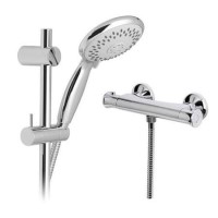 Space Slide Shower Rail Kit with Ecobar Valve