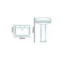 Traditional 2 Tap Hole Toilet and Basin Suite - Victoriana