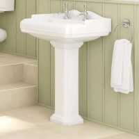 Victoriana 2 Tap Hole Full Pedestal Basin Victoriana 2 Tap Hole Full Pedestal Basin