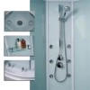 Aqualine&amp;#153; Hydromassage Shower Cabin with 6 Body Jets with Square Handset