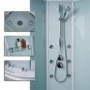 Aqualine&#153; Hydromassage Shower Cabin with 6 Body Jets with Square Handset