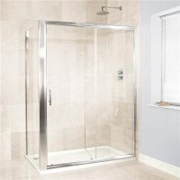 1400 x 760 Single Sliding Door Enclosure