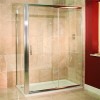 Sliding Shower Enclosure 1400 x 800mm  - 6mm Glass - Aquafloe Range