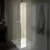 250 Wet Room Shower Screen Easy Clean Glass