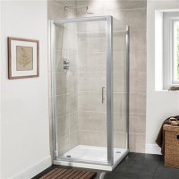 Pivot Door Enclosure 800mm x 900mm - 6mm Glass - Aquafloe Range