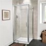 Pivot Door Enclosure 800mm x 900mm - 6mm Glass - Aquafloe Range