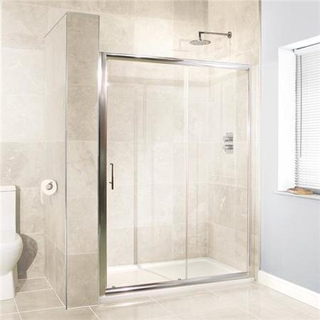 900 wide sliding shower door
