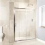 Aquafloe 6mm 1700 x 900 Sliding Door Shower Enclosure