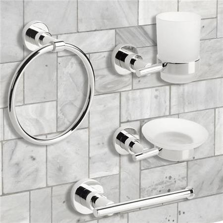 Ice 4 Piece Bathroom Accessory Pack