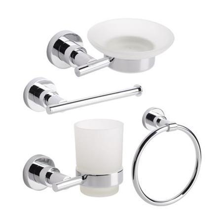 Ice 4 Piece Bathroom Accessory Pack