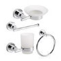 Ice 4 Piece Bathroom Accessory Pack