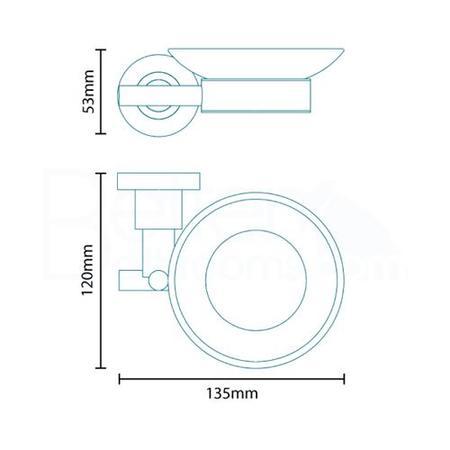 Ice 4 Piece Bathroom Accessory Pack